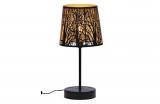 TABLE LAMP FORREST BLACK GOLD     - TABLE LAMPS